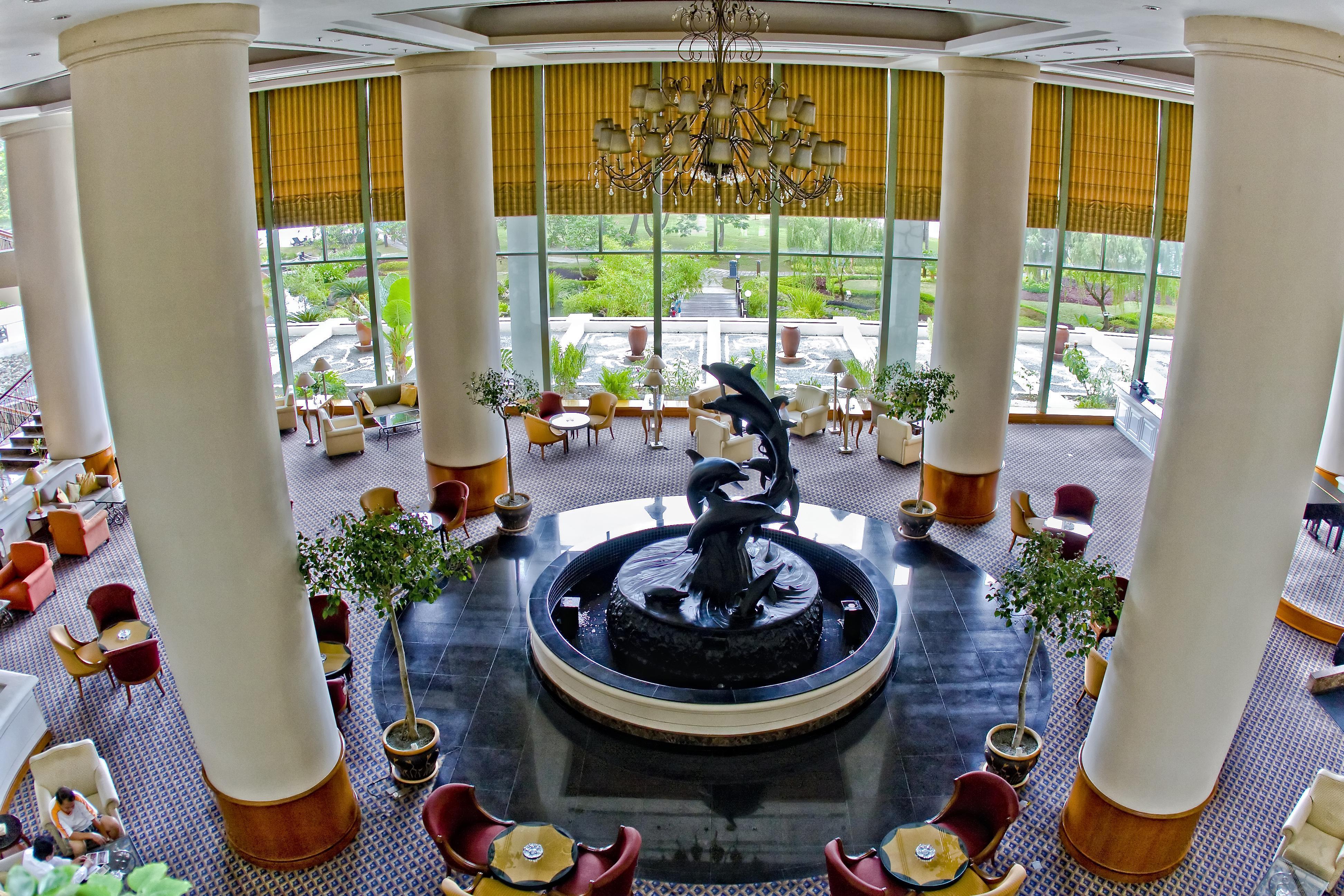 Отель The Pacific Sutera Кота-Кинабалу Экстерьер фото Lobby